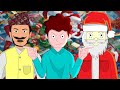 Christmas with kushal pokhrel sasura and santa  step prak