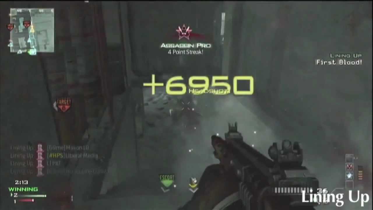 Modern Warfare 3: All-Pro Headshot Quad Feed Shotgun?!?! IMPOSSIBRU!!