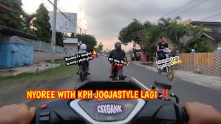 NYORE BERSAMA SUPRA BAPAK‼️KPH JOGJASTYLE‼️EDISI KESOREN🗿#kphgank #suprabapak #racing #knalpotracing