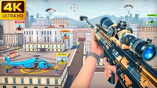 Sniper Strike FPS 3D Shooting 🔫 Level 4 Android Gameplay | Ultra Realistic Action screenshot 1