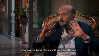 Sergei Pugachev in BBC&#39;s film Putin The New Tsar