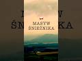 🇵🇱 mglisty MASYW ŚNIEŻNIKA, widok z Międzylesia #drone #epic #travel