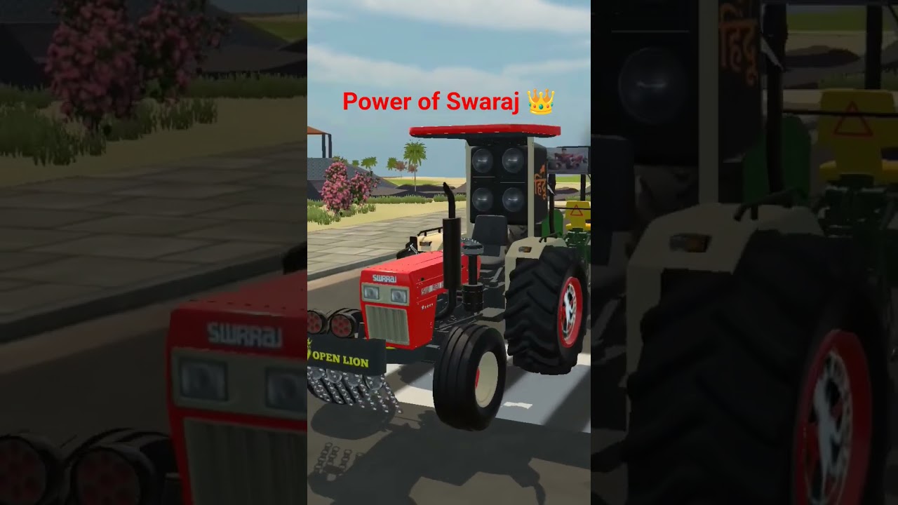 🚜power off Swaraj
