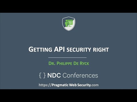 Getting API Security