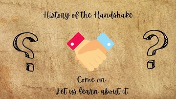 Why Do We Shake Hands? The History Of This Common Gesture