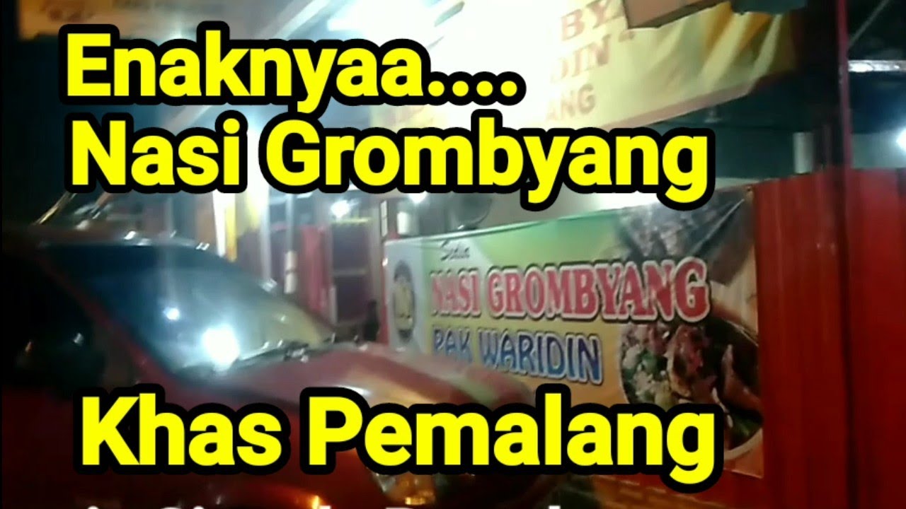 Nasi Grombyang Khas Pemalang 
