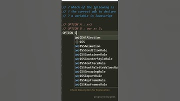 Javascript Quiz: How Well Do You Know declare a variable in js#programming #javascript #coding #quiz