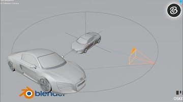 Camera path and tracking in Blender 2.9 | circular path