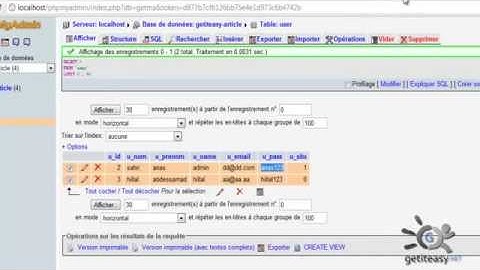 16- Systéme Login Partie 2  [PHP/MYSQL DARIJA]