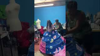 My diy petticoat soft and hard #petticoat #ballgownpetticoat