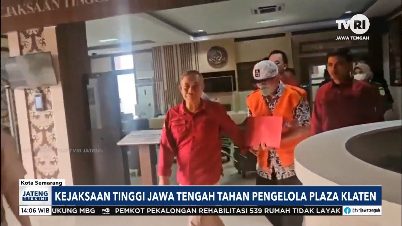 Kejkaksaan Tinggi Jawa Tengah Tahan Pengelola Plaza Klaten