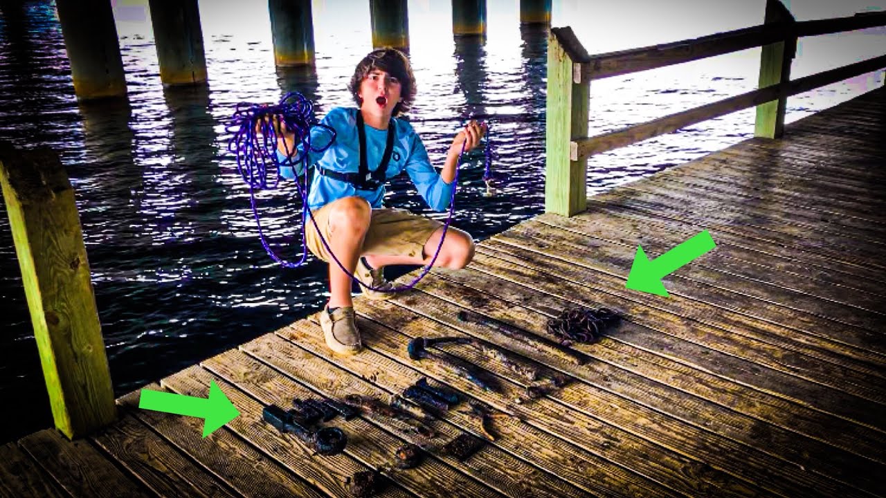 I Went FISHING UNDER A BRIDGE!! (Crazy Finds!) YouTube