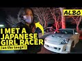I Met A Japanese Girl Street Racer On The Touge! 僕は峠で女性走り屋に出会った!【日本語字幕】