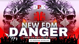 Danger Dialogue ll 👹Vibrate Beat ll🤯Sound Check Competition Mix ll Deepak Khailar Viral Training