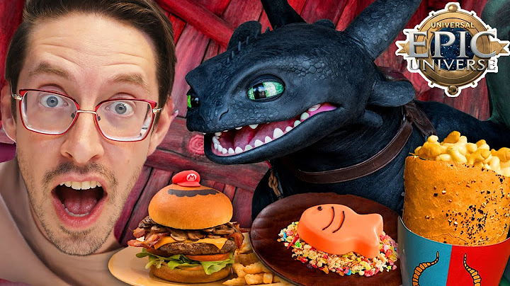 Keith Eats Everything At Epic Universe • The World’s Newest Theme Park