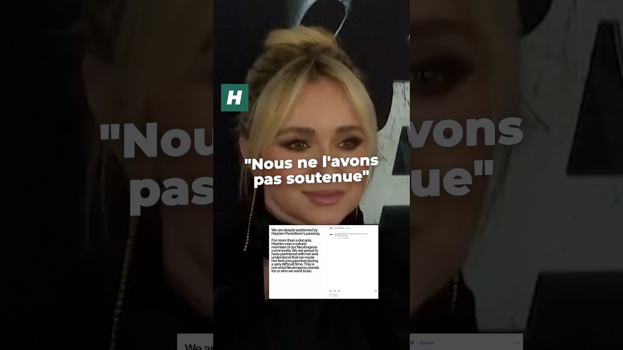 Neutrogena issues mea culpa following the death of Hayden Panettiere