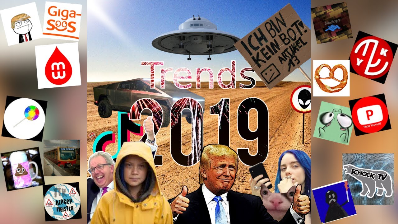Die große Trends 2019 YouTube Kacke Kollaboration (ft. Memorizzi, SchockTV, Memeflow uvm.)