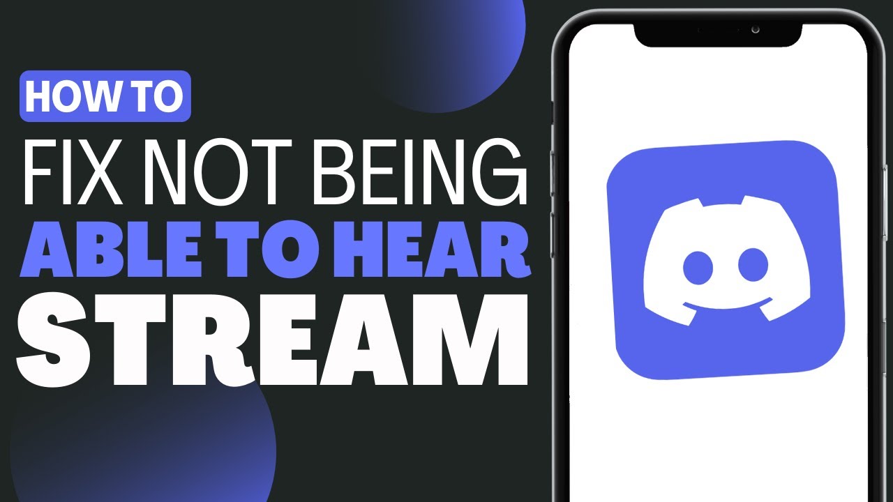 How To Fix Not Being Able To Hear Stream On Discord Mobile Full Guide how-to-fix-not-being-able-to-hear-stream-on-discord-mobile-full-guide