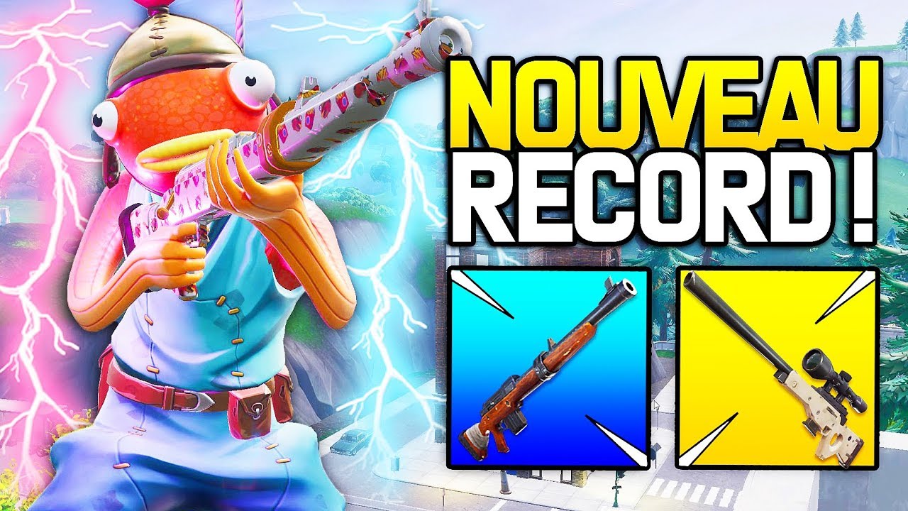 JE BATS MON RECORD DE KILLS UNIQUEMENT AU SNIPER EN SOLO SQUAD ! - YouTube