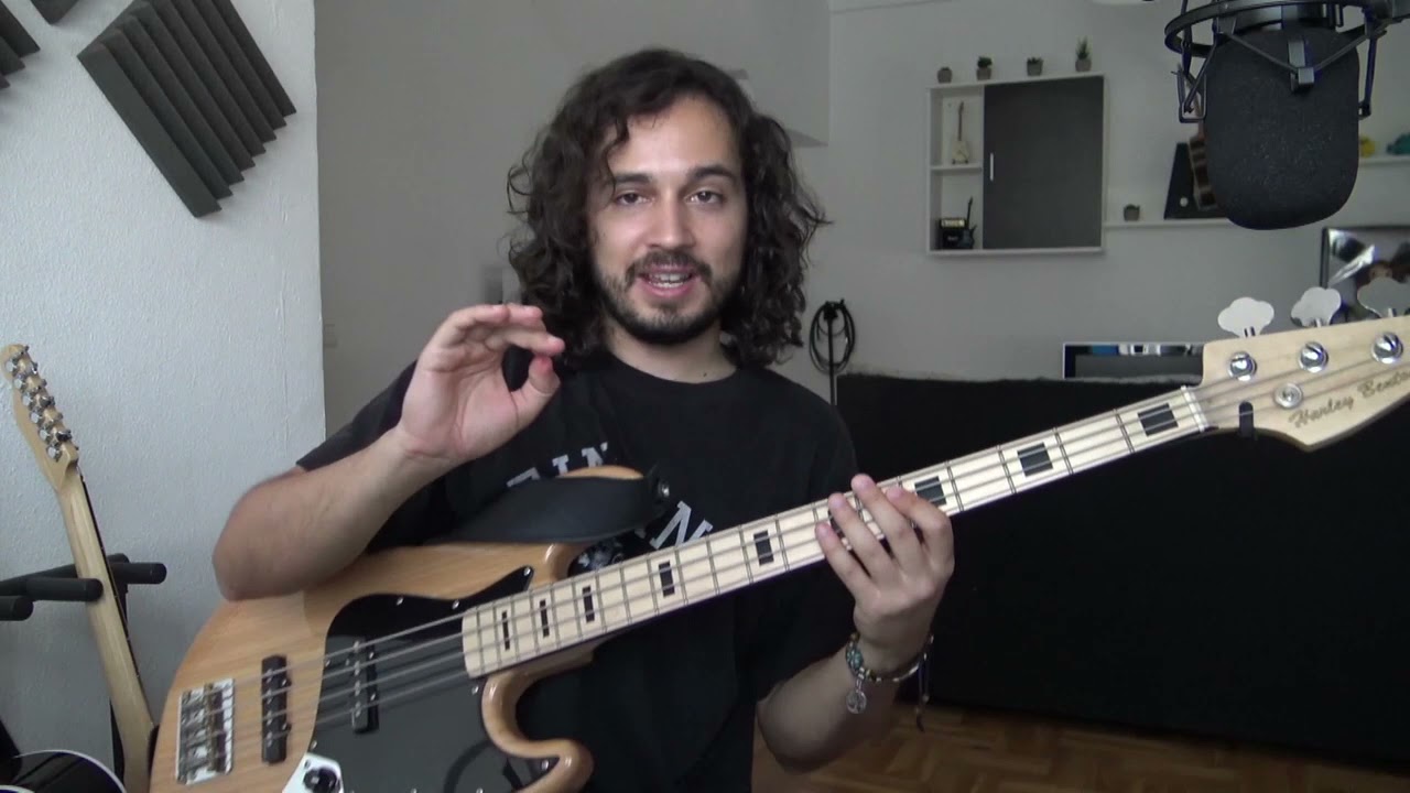Curso de BAJO #44 - 3 Grooves fáciles con QUINTAS y OCTAVAS para el bajo