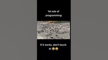 1st Rule of Programming #coder #programming #programmer_life
