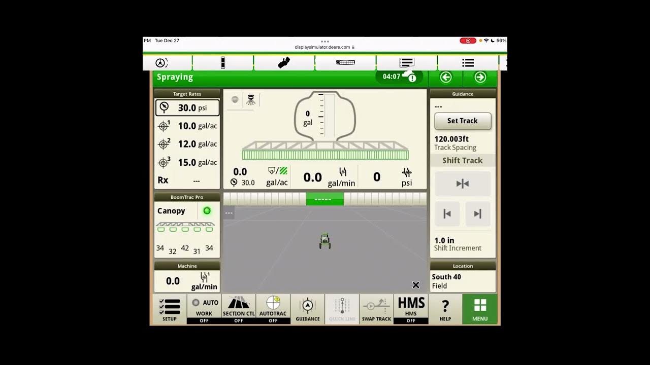 Turn Compensation with an ExactApply Sprayer YouTube