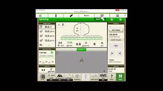 Turn Compensation with an ExactApply Sprayer