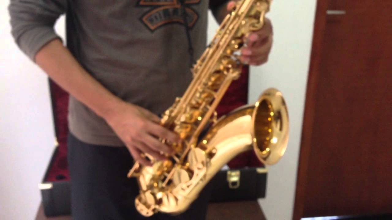 Sax tenor Yamaha YTS575 Allegro YouTube