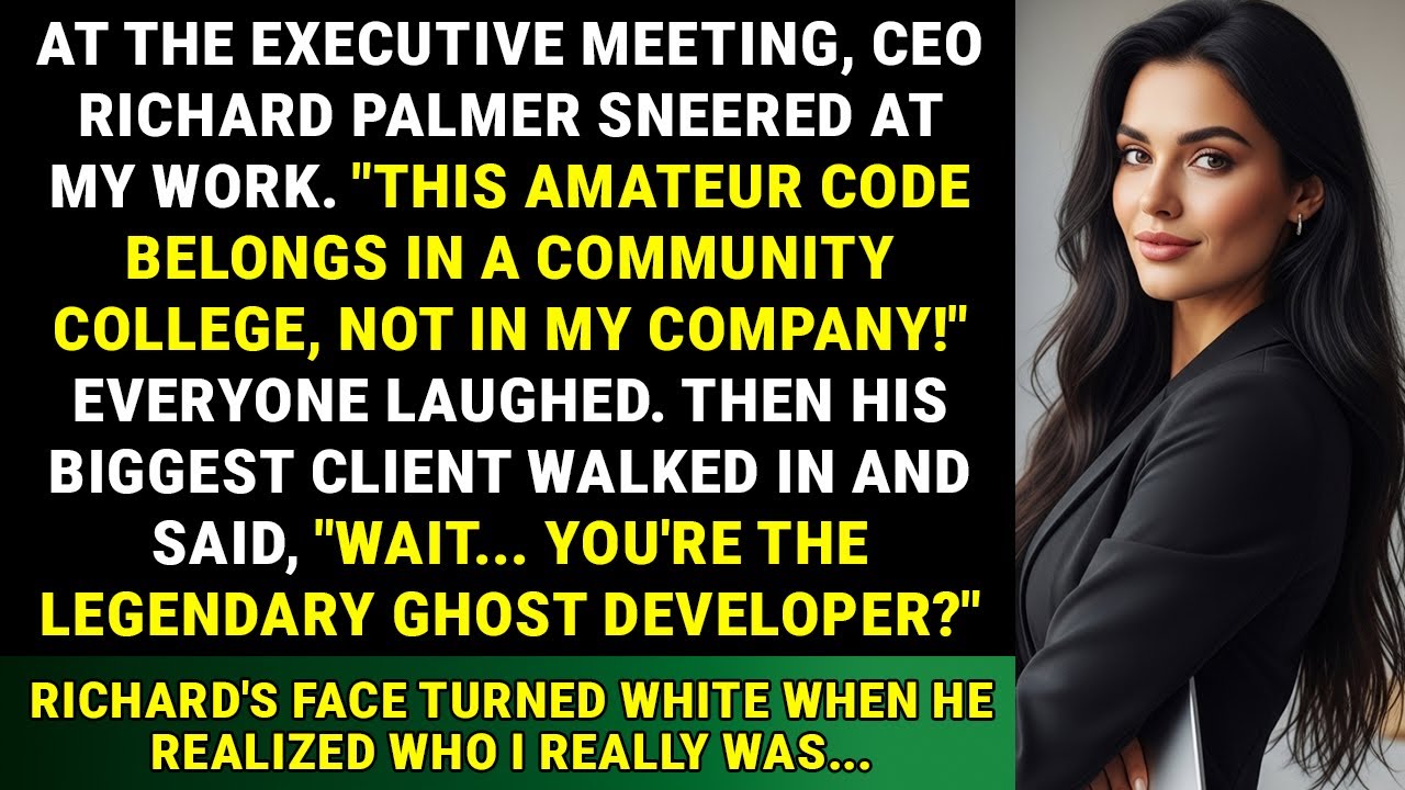 CEO Mocked My 'Basic' Software, But His Million-Dollar Client Knew My Real Identity"