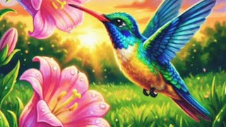 Amazing Nature Coloring Page for Kids | Relaxing Scenery Art & Coloring