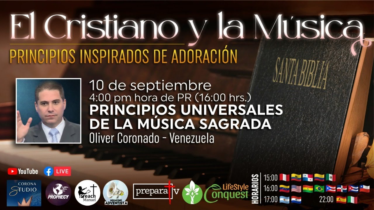 ⁣Congreso Musica 1/8 | Oliver Coronado | Principios Universales de la musica sagrada - Tema 1