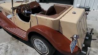 1937 Jaguar SS100 replica