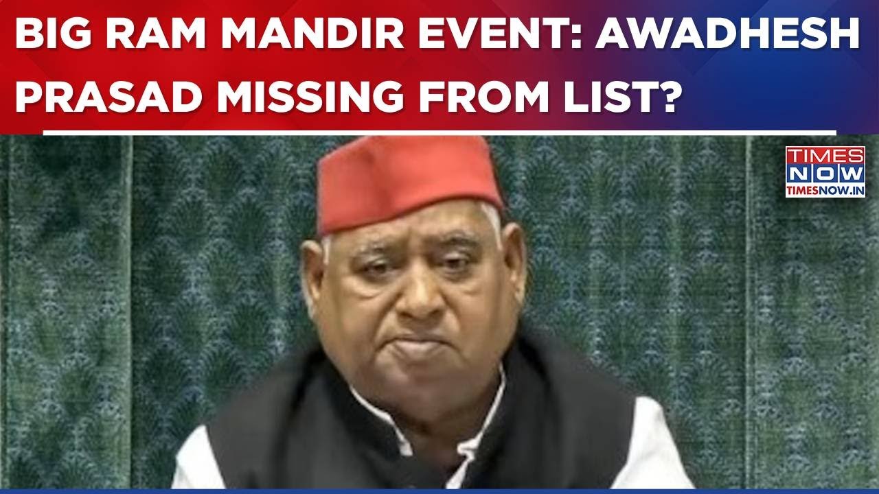 Countdown To Nov 25 For Big Ayodhya Ram Mandir Event, Faizabad MP Awadhesh Prasad 'Not Invited'?