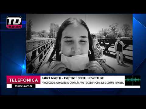 LAURA GIROTTI   ASISTENTE SOCIAL HOSPITAL RC   PRODUCCION AUDIOVISUAL CAMPAÑA YO TE CREO POR ABUSO S