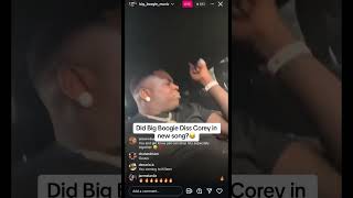 Did Big Boogie Diss Corey in New Song? Thumb