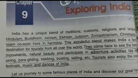 DAV nahan,class 5.social science ,L -9 . Exploring India, (part 2)