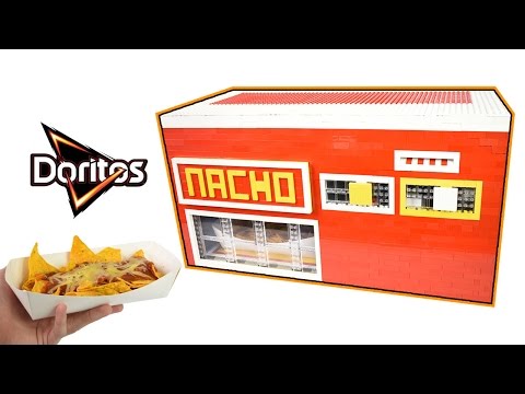 LEGO DORITO Nachos Vending Machine | With note return