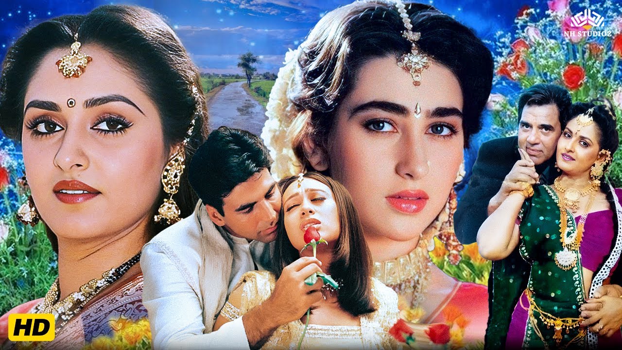 अक्षय कुमार करिश्मा कपूर जाया पराधा और धर्मेंद्र का सुपरहिट हिंदी फुल लव स्टोरी मूवी | मैदान इ जंग