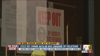 CoCo Key owner says he was unaware of violations