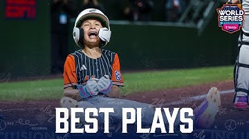 All the BEST PLAYS of the 2024 Little League Baseball World Series