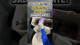 Como detectar una fuga en tu inodoro? 🤔 #plomeria #plomero #fuga #sanitario