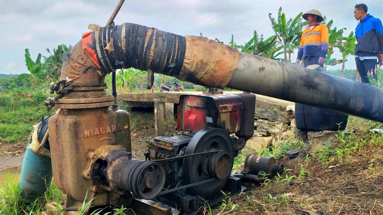 POMPA AIR NIAGARA 8 INCHI DIESEL YANMAR 23 HP