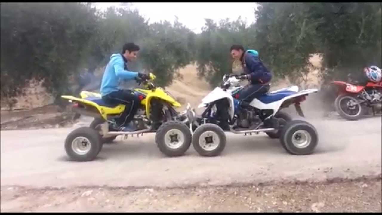 Suzuki Ltz 400 vs Suzuki Ltz 400 YouTube