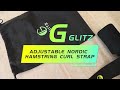 Glitz nordic hamstring curl strap