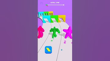 Blob Shifter 3D Level 1709 | Cubic Gaming #shorts #youtubeshorts #gaming