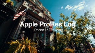 iPhone 15 Pro Max Cinematic Video | 4K ProRes Log | Autumn in Savannah