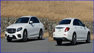 メルセデス・ベンツ E350e（Eクラス PHV）試乗│ 運転感覚は全般的に満足感が高い,  充電は200V電源で、急速充電には非対応