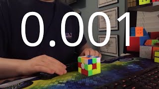 0.001 Difference (4.921 and 4.922 3x3 Singles)