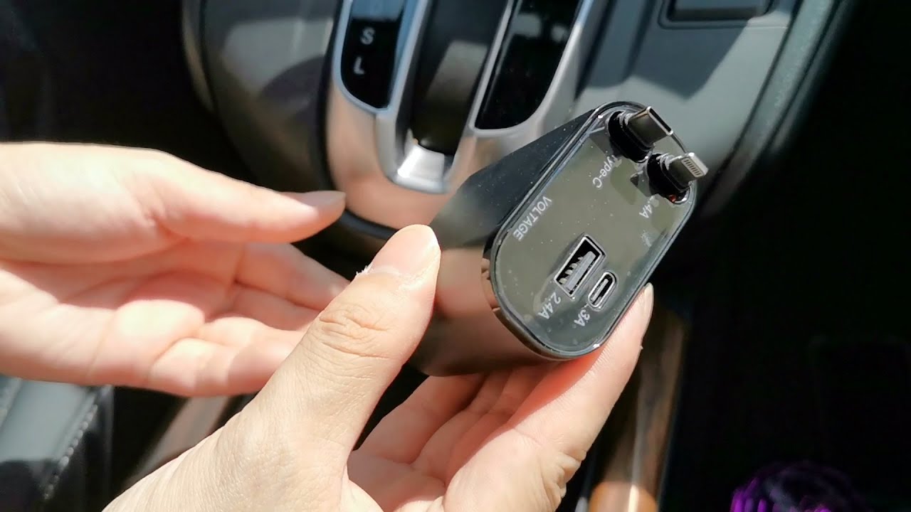 Retractable 4 in 1 Fast Car Charger Unboxing and Review Does It