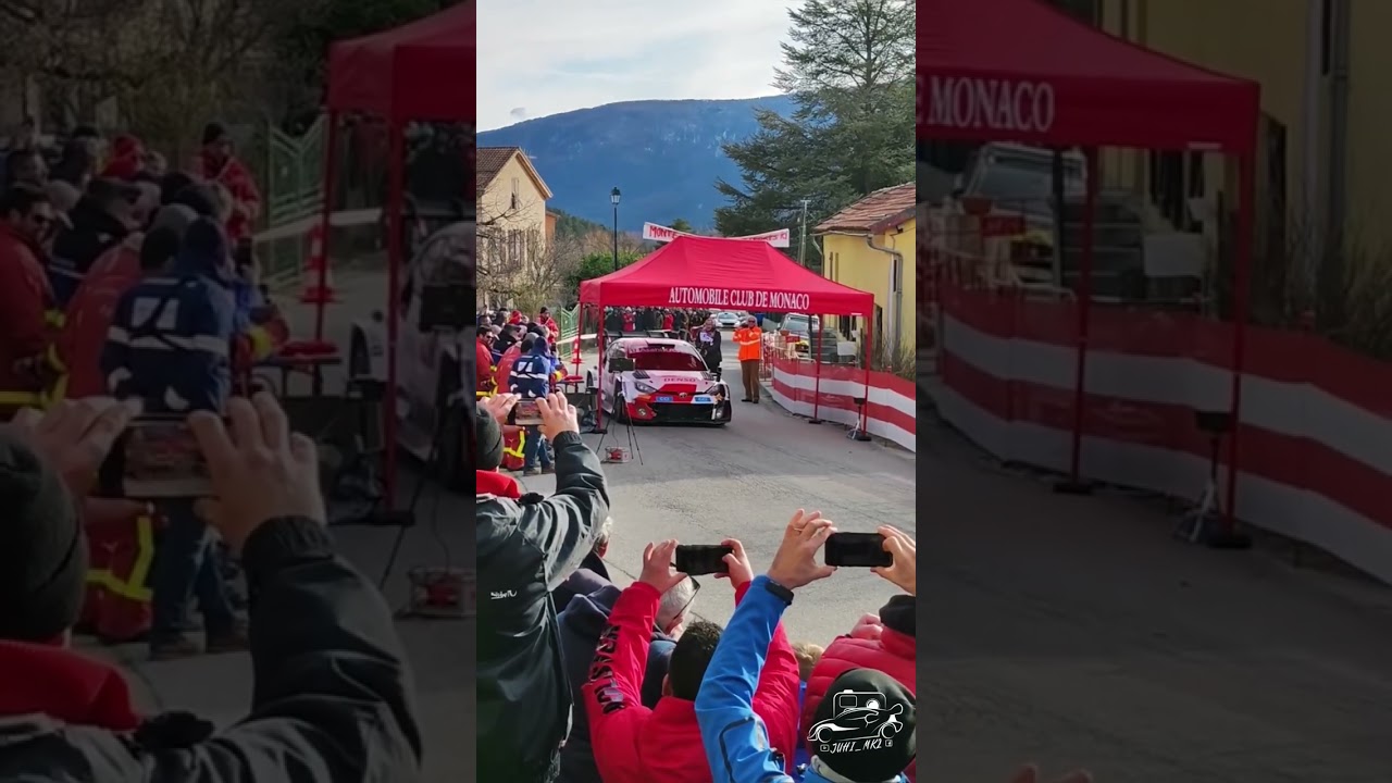 WRC Monte Carlo 2023 Sébastien Ogier Start